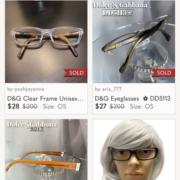 D&G frames/Glasses 👓 w/prescription - Picture 9 of 9